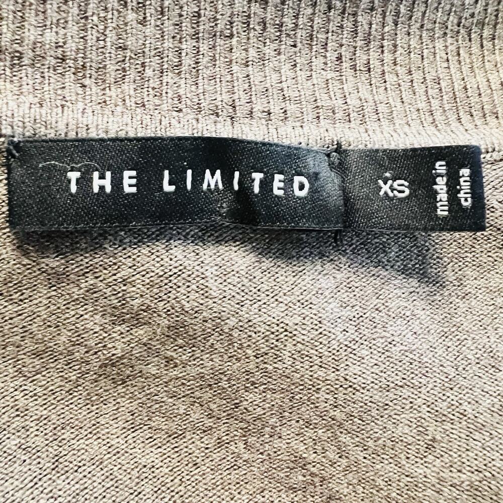 The Limited Women’s Brown Woven V Neck Dress XS - Picture 5 of 6